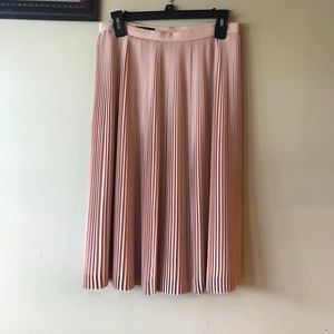 J Crew pleated midi